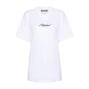 T-Shirts Moschino , White , Dames