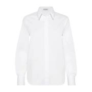 Wit Shirt C159 Brunello Cucinelli , White , Dames