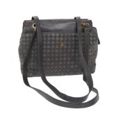 Pre-owned Leather shoulder-bags Bally Pre-owned , Gray , Dames