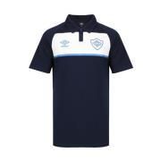 Replica Katoenen Polo Shirt Umbro , Blue , Heren