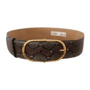 Belts Dolce & Gabbana , Brown , Dames