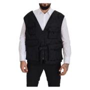 Vests Dolce & Gabbana , Black , Heren