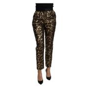 Slim-fit Trousers Dolce & Gabbana , Multicolor , Dames