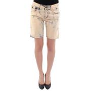 Denim Shorts Dolce & Gabbana , Beige , Dames