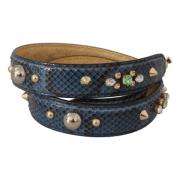 Belts Dolce & Gabbana , Blue , Dames