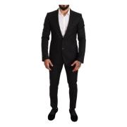 Single Breasted Suits Dolce & Gabbana , Black , Heren