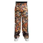 Wide Trousers Dolce & Gabbana , Multicolor , Heren