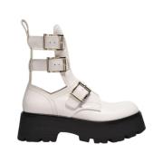 Ankle Boots Alexander McQueen , White , Dames