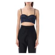 Tops Alaïa , Blue , Dames