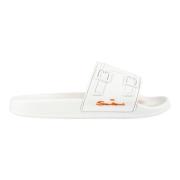 Sliders Santoni , White , Dames