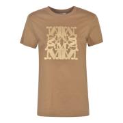 T-Shirts Max Mara , Brown , Dames