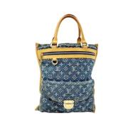 Pre-owned Denim louis-vuitton-bags Louis Vuitton Vintage , Blue , Dame...