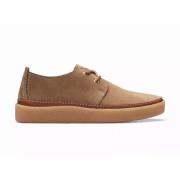 Laced Shoes Clarks , Brown , Heren