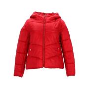 Pre-owned Nylon outerwear Tommy Hilfiger Pre-owned , Red , Dames