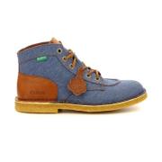 Comfort Veterschoenen Kickers , Blue , Heren