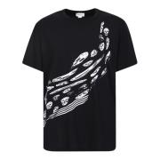 T-Shirts Alexander McQueen , Black , Heren