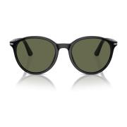 Klassieke Phantos Gepolariseerde Zonnebril Persol , Black , Unisex