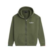 Zip Up Lifestyle Sweatshirt Kickers , Green , Heren