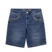 Denim Shorts MOS Mosh , Blue , Dames