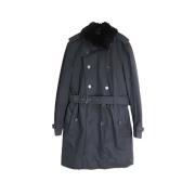 Pre-owned Cotton outerwear Burberry Vintage , Black , Dames