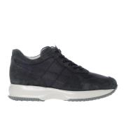 Klassieke Traditionele Sneakers Hogan , Black , Heren