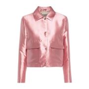 Light Jackets Herno , Pink , Dames