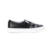 Zwarte Slip-On Hearts Sneakers Chiara Ferragni Collection , Black , Da...