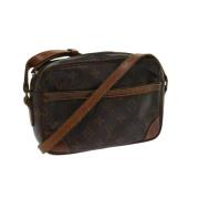 Pre-owned Canvas louis-vuitton-bags Louis Vuitton Vintage , Brown , Da...