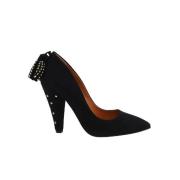 Pre-owned Suede heels Mulberry Pre-owned , Black , Dames