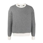 Round-neck Knitwear Lanvin , Multicolor , Heren