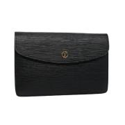 Pre-owned Leather louis-vuitton-bags Louis Vuitton Vintage , Black , D...