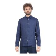 Casual Shirts Tommy Hilfiger , Blue , Heren