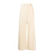 Wide Trousers Etro , Beige , Dames