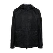 Rain Jackets Stone Island , Blue , Heren