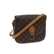 Pre-owned Canvas louis-vuitton-bags Louis Vuitton Vintage , Brown , Da...