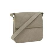 Pre-owned Leather shoulder-bags Salvatore Ferragamo Pre-owned , Beige ...