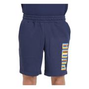 Casual Shorts Puma , Blue , Heren