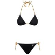 Black Pure Bikini Set K-Way , Black , Dames