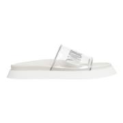 Slides Moschino , White , Dames