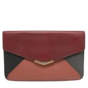 Pre-owned Leather clutches Fendi Vintage , Multicolor , Dames