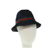 Pre-owned Nylon hats Gucci Vintage , Black , Dames