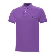 Klassieke Polo T-shirts en Polos Ralph Lauren , Purple , Heren