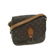 Pre-owned Canvas louis-vuitton-bags Louis Vuitton Vintage , Brown , Da...