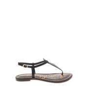 Zwarte Gigi Thong Sandalen Sam Edelman , Black , Dames