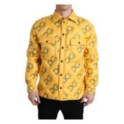 Light Jackets Dolce & Gabbana , Yellow , Heren