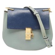 Pre-owned Leather shoulder-bags Chloé Pre-owned , Blue , Dames