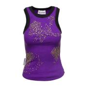 Sleeveless Tops DES Phemmes , Purple , Dames