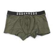 Groene Boxer Ondergoed Dsquared2 , Green , Heren