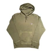 Gestreepte Zebra Hoodie Paul Smith , Green , Heren