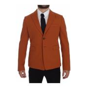 Blazers Dolce & Gabbana , Orange , Heren